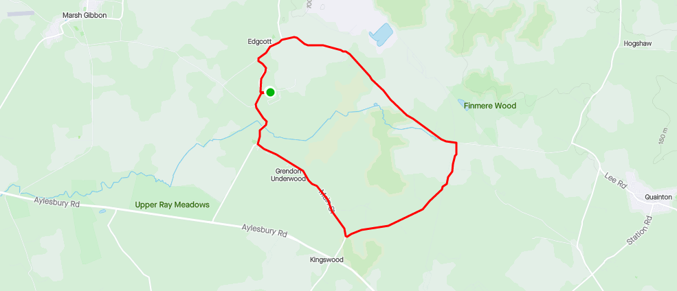 Charity Fun Run Route